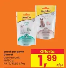 Interspar Snack per gatto Gimcat offerta