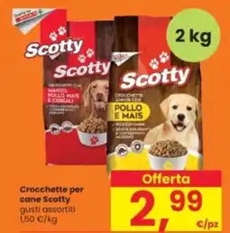 Interspar Crocchette per cane Scotty offerta