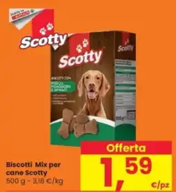 Interspar Biscotti Mix per cane Scotty offerta