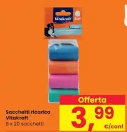 Interspar Sacchetti ricarica Vitakraft offerta