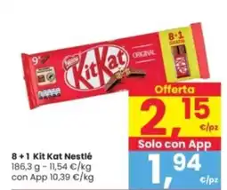 Interspar 8+1 Kit Kat Nestlé offerta