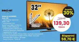 Interspar Smart tv IH32WB2K Inno-Hit offerta