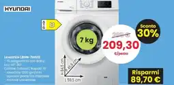 Interspar HYUNDAI Lavatrice LBHN-7HIS12 offerta
