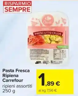 Carrefour Pasta Fresca Ripiena Carrefour offerta