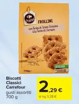 Carrefour Biscotti Classici Carrefour offerta