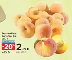 Carrefour Pesche Gialle Carrefour Bio offerta