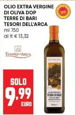 Panorama Olio extra vergine di oliva dop terre di bari TESORI DELL'ARCA offerta