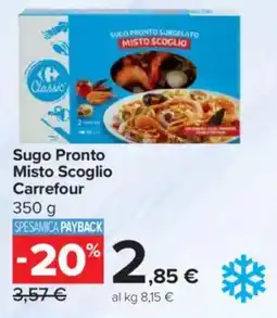 Carrefour Sugo Pronto Misto Scoglio Carrefour offerta