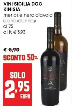 Panorama Vini sicilia doc KINISIA offerta