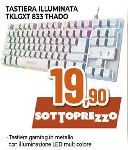 Extracoop Trust tastiera illuminata TKLGXT 833 THADO offerta