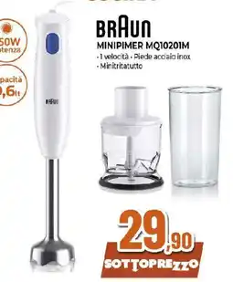 Braun minipimer MQ10201M