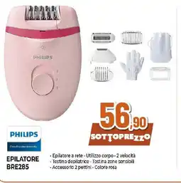 Extracoop Philips epilatore BRE285 offerta