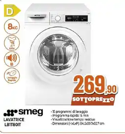 Extracoop smeg Lavatrice LB1T80IT offerta