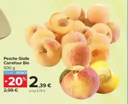 Carrefour Pesche Gialle Carrefour Bio offerta