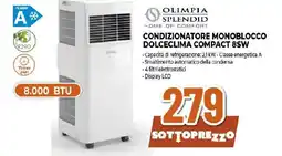 Extracoop OLIMPIA SPLENDID Condizionatore monoblocco dolceclima compact 8SW offerta