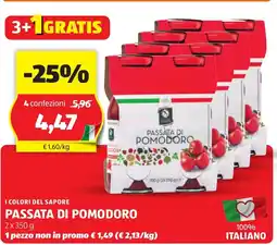 ALDI I colori del sapore passata di pomodoro offerta