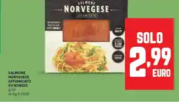 Panorama Salmone norvegese affumicato KV NORDIC offerta