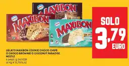 Panorama Gelato maxibon cookie choco chips o choco brownie o coconut paradise NESTLÉ offerta