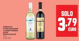 Vernaccia di san gimignano o chianti riserva docg BOSCO AI SALICI