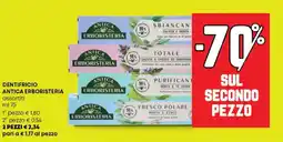 Panorama Dentifricio ANTICA ERBORISTERIA offerta