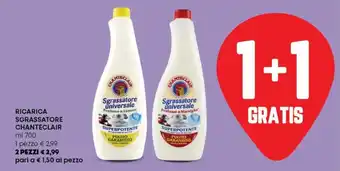 Panorama Ricarica sgrassatore CHANTECLAIR offerta