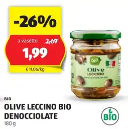 ALDI Bio olive leccino bio denocciolate offerta