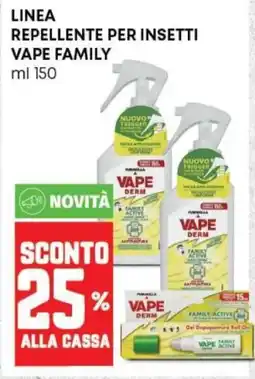 Panorama Linea repellente per insetti VAPE FAMILY offerta
