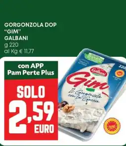 Panorama Gorgonzola dop "gim" GALBANI offerta