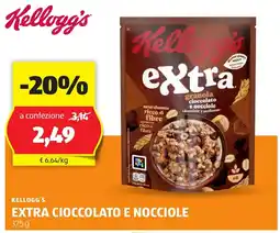 ALDI Kellogg's extra cioccolato e nocciole offerta