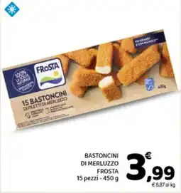 Conad Bastoncini di merluzzo FROSTA offerta