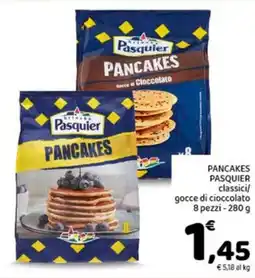 Conad Pancakes PASQUIER offerta