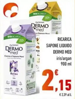 Conad Ricarica sapone liquido DERMO MED offerta