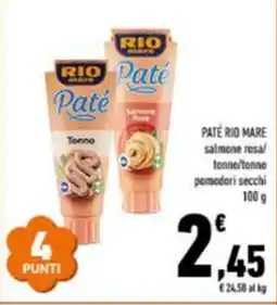 Conad Paté RIO MARE offerta