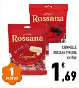Conad Caramelle rossana perugia offerta