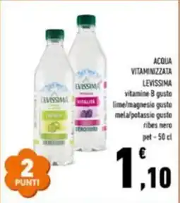 Conad Acqua vitaminizzata LEVISSIMA offerta