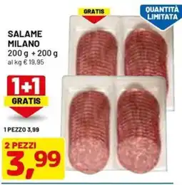 DPiù Salame milano offerta
