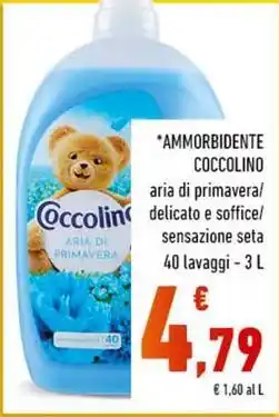Conad Superstore Ammorbidente COCCOLINO offerta