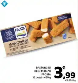 Conad Superstore Bastoncini di merluzzo FROSTA offerta