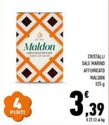 Conad Superstore Cristalli sale marino affumicato MALDON offerta