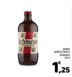 Conad Superstore Birra non filtrata ICHNUSA offerta