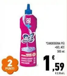 Conad Superstore Candeggina più gel ACE offerta