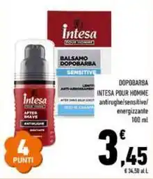 Dopobarba intesa pour homme