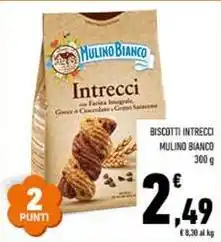 Conad Superstore Biscotti intrecci MULINO BIANCO offerta