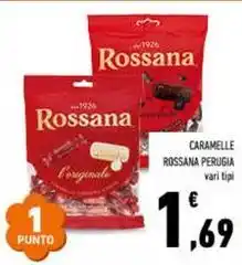 Conad Superstore Caramelle rossana PERUGIA vari tipi offerta