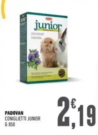 Ayoka Padovan coniglietti junior offerta
