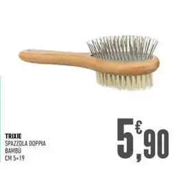 Ayoka Trixie spazzola doppia bambù offerta