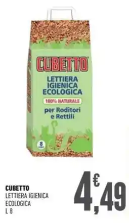 Ayoka Cubetto lettiera igienica ecologica offerta