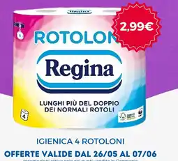 Opportunity Shop Regina igienica 4 rotoloni offerta