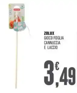 Ayoka Zolux gioco foglia cannuccia e laccio offerta