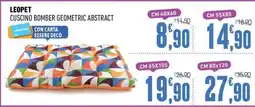 Ayoka Leopet cuscino bomber geometric abstract offerta